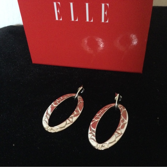 Elle Jewelry - ELLE 30mm Sterling Silver Earrings